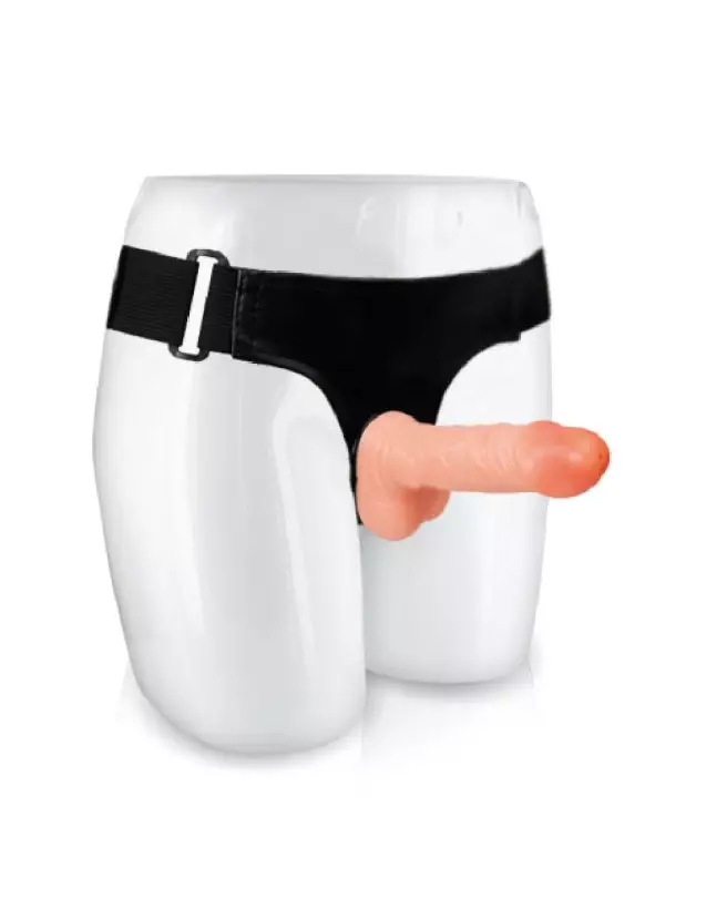 STRAP ON DILDO CYBERSKIN 15CM de BAILE, Gode Ceinture Réaliste-1