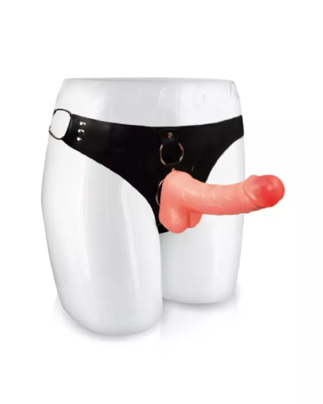 Image du Gode Ceinture Ultra Harness Strap On Dildo 15cm de BAILE-1
