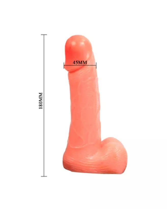 Image du Gode Ceinture Ultra Harness Strap On Dildo 15cm de BAILE-5