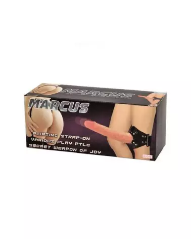 Strap On Marcus 17cm Baile gode ceinture réaliste-2