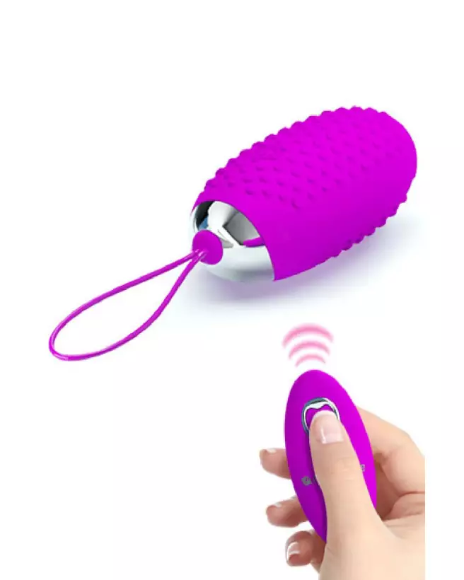 Image de l'œuf vibrant télécommandé PRETTY LOVE JOANNA, jouet intime discret et rechargeable-1