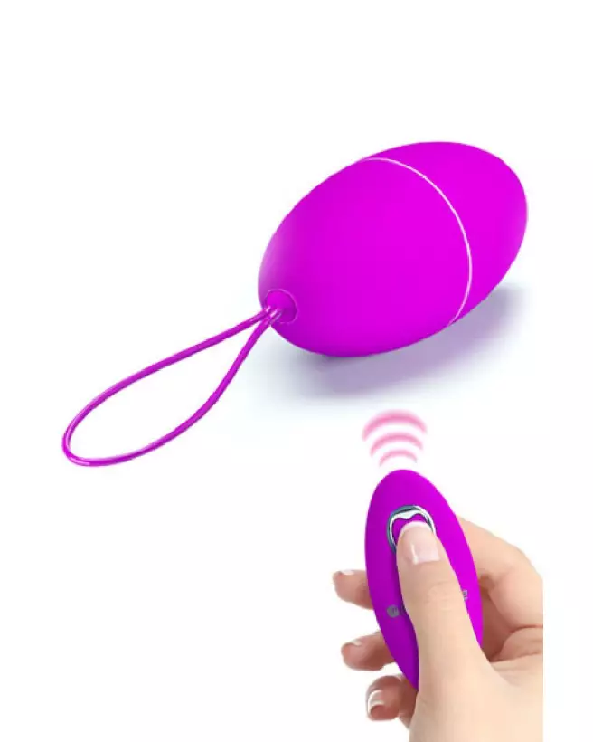 Image de l'oeuf vibrant télécommandé Pretty Love Joanne, jouet intime discret et élégant-1