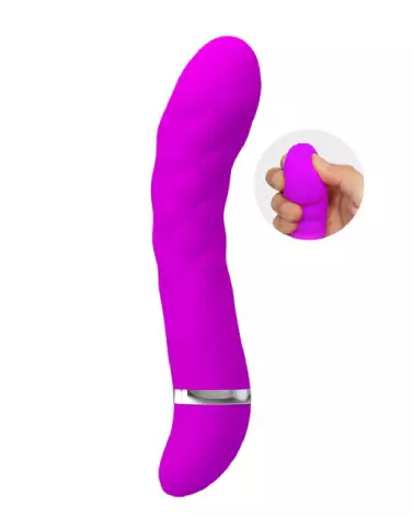 Image du vibromasseur Pretty Love Truda, sextoy ergonomique en silicone, parfait pour stimulation intense-1