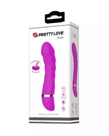 Image du vibromasseur Pretty Love Truda, sextoy ergonomique en silicone, parfait pour stimulation intense-2