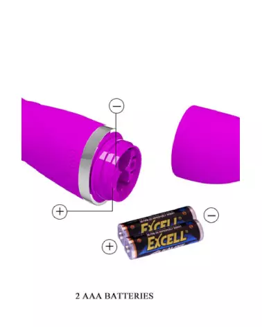 Image du vibromasseur Pretty Love Truda, sextoy ergonomique en silicone, parfait pour stimulation intense-4
