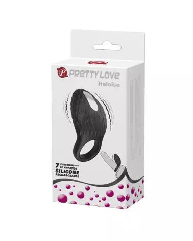 Stimulateur Cock Ring Héloïse Pretty Love pour endurance et plaisir-2