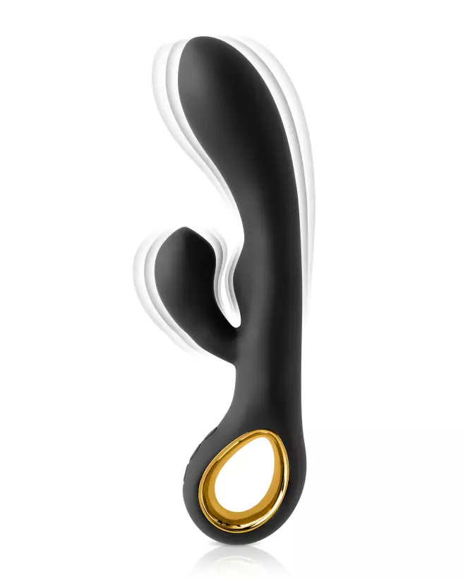 Image du Vibro My Princess Black Empire, vibrateur rabbit de luxe Black Empire-5