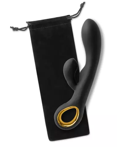 Image du Vibro My Princess Black Empire, vibrateur rabbit de luxe Black Empire-6