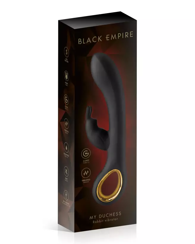 Image du Vibro My Duchess Black Empire, rabbit vibrator de luxe pour plaisir intime-2