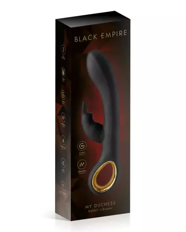 Image du Vibro My Duchess Black Empire, rabbit vibrator de luxe pour plaisir intime-2