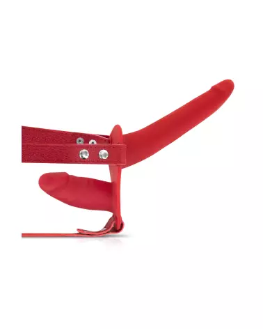 Double Strap-On Red de Fetish Tentation pour couples, gode ceinture ajustable-6