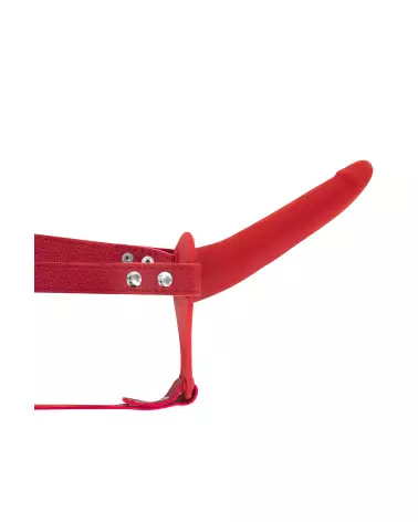 Image du Simple Strap-On Vibrant Red de FETISH TENTATION-3
