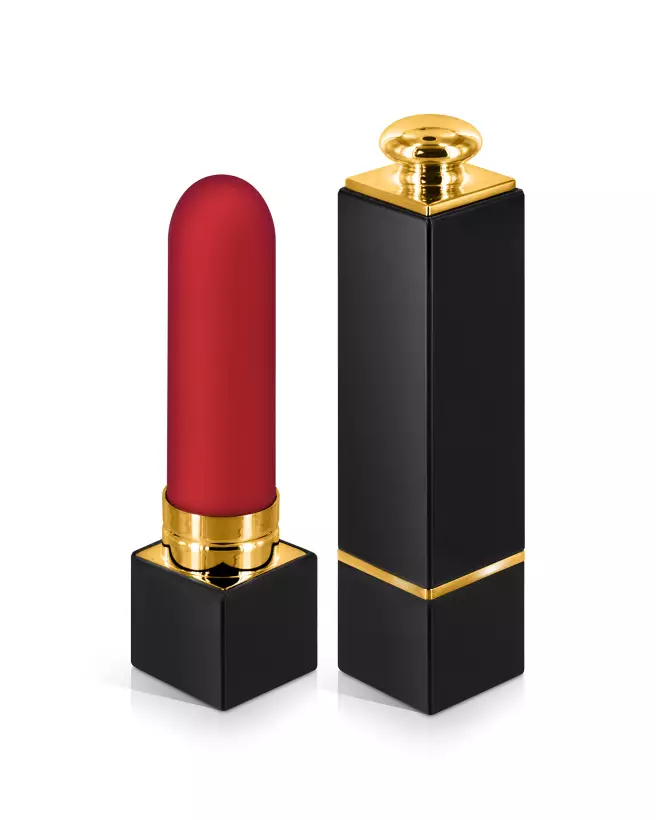 Stimulateur clitoridien Lipstick MyLady Black Empire USB, design discret et élégant-1
