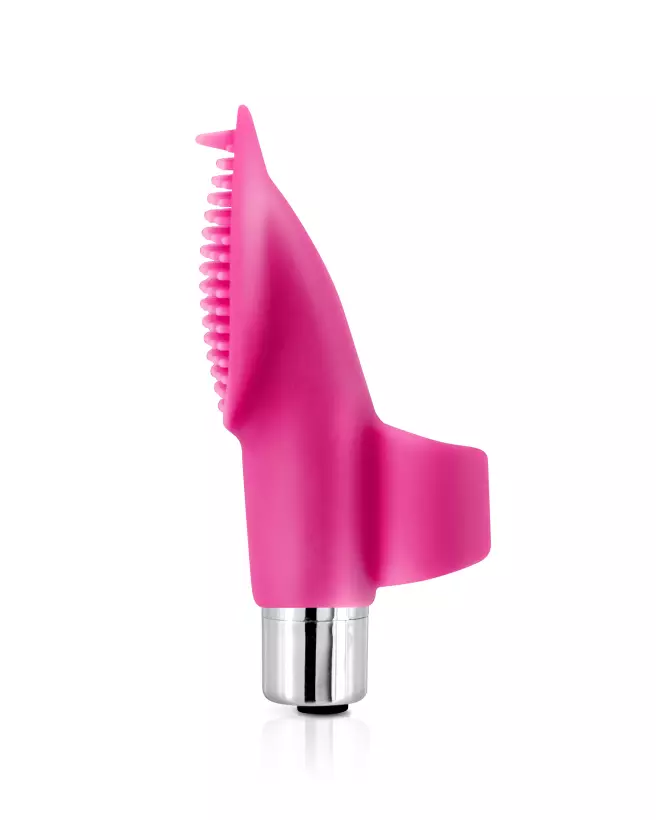 YOBA GLEE FINGER VIBRATOR USB en action, stimulateur de doigts rechargeable-3