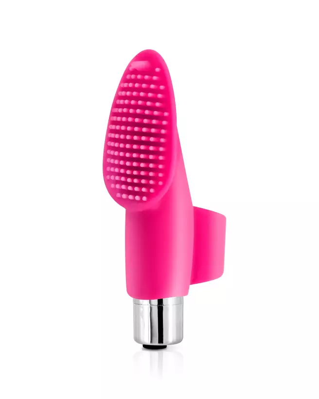 YOBA GLEE FINGER VIBRATOR USB en action, stimulateur de doigts rechargeable-5