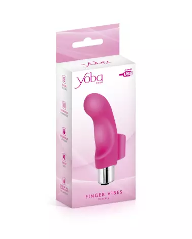 YOBA Ecstasy Finger Vibrator USB pour stimulation précise et plaisir intime-2