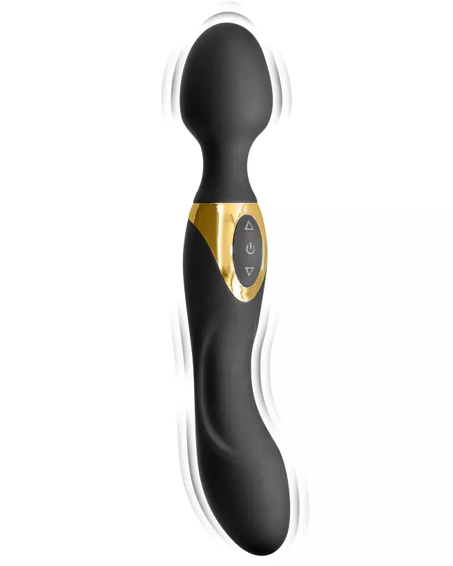 Wand Vibro My Goddess Black EMP par BLACK EMPIRE pour massage intense et plaisir-1