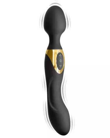 Wand Vibro My Goddess Black EMP par BLACK EMPIRE pour massage intense et plaisir-1