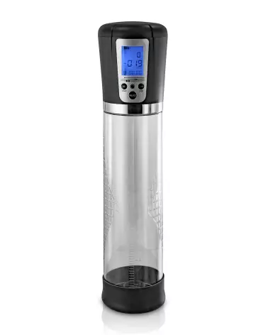Image de la PENIS PUMP DIGITAL BLUE JUNKER, pompe à pénis haute performance-1