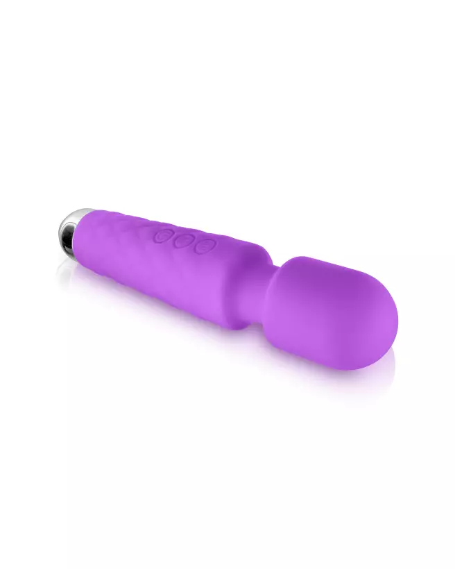 Wand Vibrant USB Violet YOBA - Massage Intensif et Portable-3