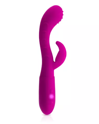 Image du vibromasseur YOBA + BESS Rabbit USB, sextoy rechargeable et élégant-1