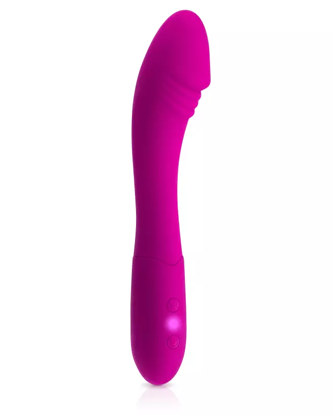 Image du vibromasseur YOBA + BIANCA G-SPOT USB, rechargeable et ergonomique pour stimulation du point G-1