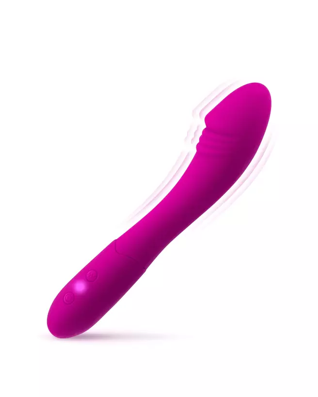 Image du vibromasseur YOBA + BIANCA G-SPOT USB, rechargeable et ergonomique pour stimulation du point G-3
