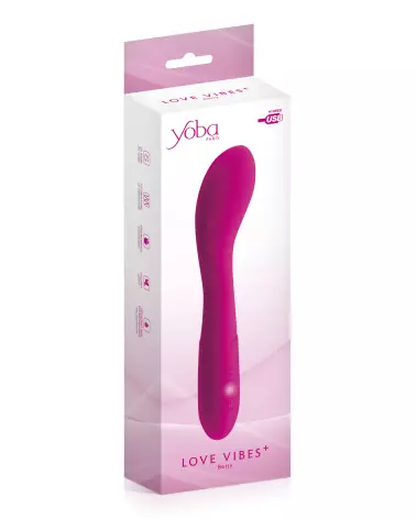 Image du vibromasseur YOBA BETTY G-Spot USB, rechargeable, étanche, conçu pour la stimulation du point G.-2