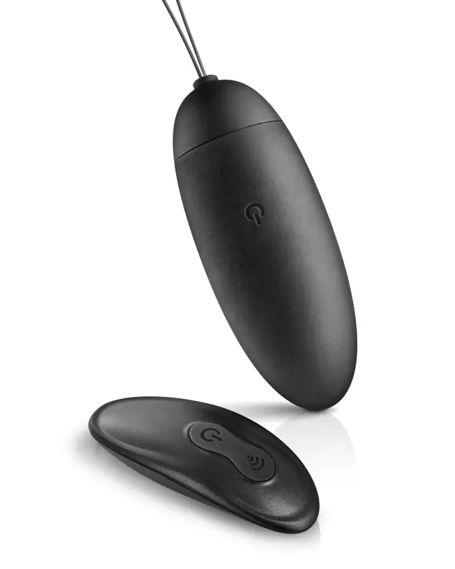 Image de l'œuf vibrant télécommandé EGG MY EMPRESS de BLACK EMPIRE, parfait pour jeux en couple, discret et élégant-1
