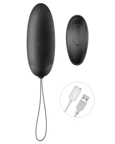 Image de l'œuf vibrant télécommandé EGG MY EMPRESS de BLACK EMPIRE, parfait pour jeux en couple, discret et élégant-4