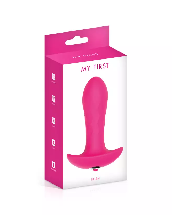 Photo du Plug Anal Vibrant Hush My First de MY FIRST-2