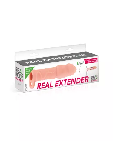Gaine Real Extender Dicky REAL BODY pour augmentation de pénis-2