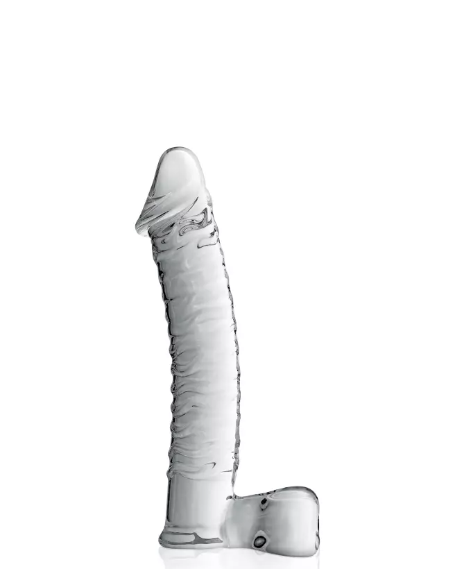 Image du dildo en verre transparent Glossy Toys, sextoy élégant et hygiénique-1