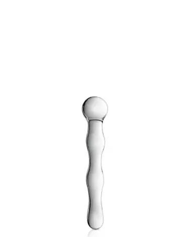 Glass Dildo 10 Glossy Toys en verre transparent haute qualité-1