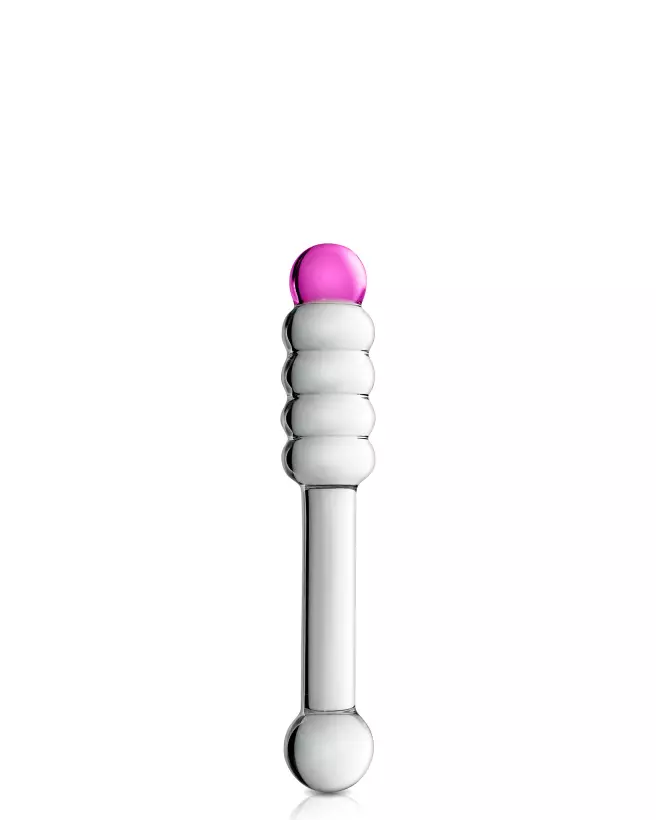 Image du GLASS DILDO 11 GLOSSY TOYS, sextoy en verre élégant-1