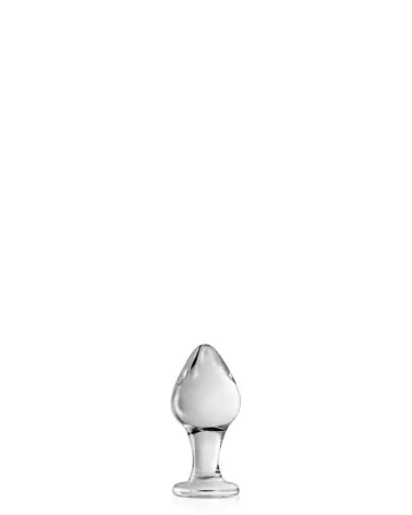 GLASS PLUG 31 sextoy en verre clair glossy toys pour expérience luxueuse-1
