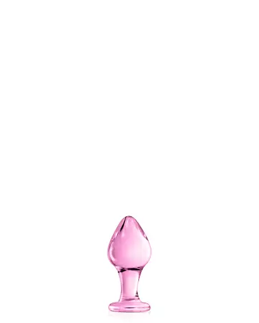 Image du GLASS PLUG 31 PINK de GLOSSY TOYS, sextoy en verre haut de gamme-1