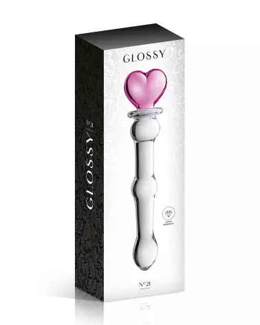 Glass Dildo 21 Glossy Toys sextoy en verre élégant et robuste-2