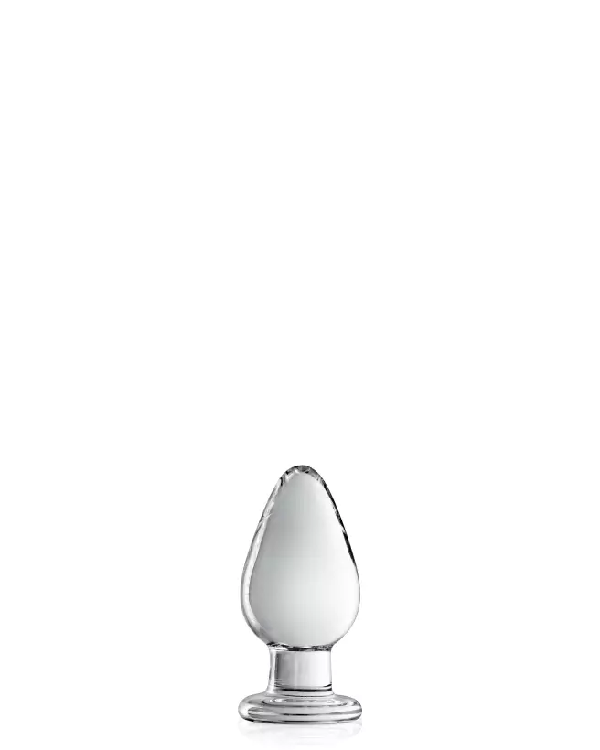 Image du Glass Plug 25 Clear de Glossy Toys, sextoy en verre haut de gamme-1