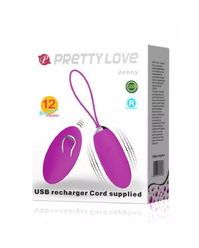 Image du Pretty Love Jenny, oeuf vibrant télécommandé de haute qualité-2