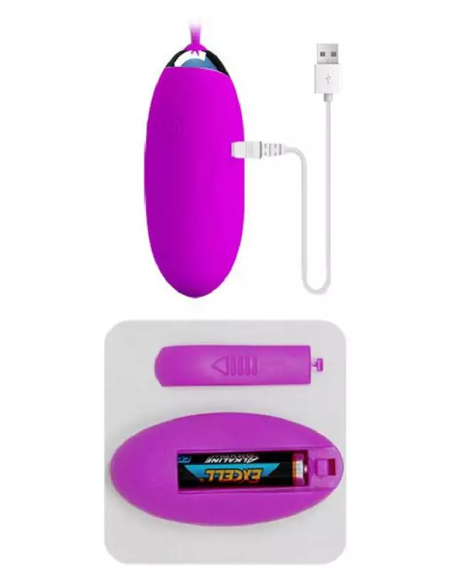 Image du Pretty Love Jenny, oeuf vibrant télécommandé de haute qualité-3