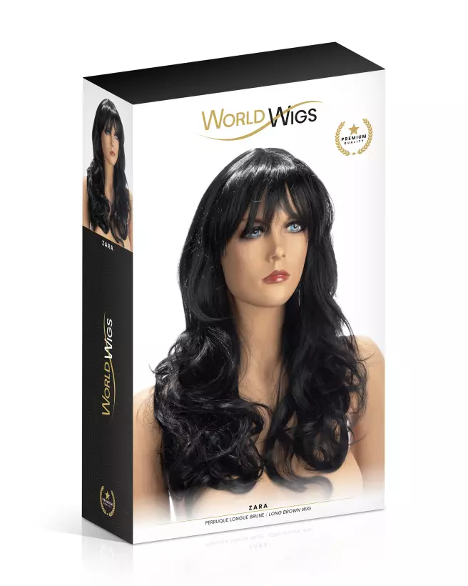 Perruque Zara Brun WORLD WIGS haute qualité, style naturel et élégant-2