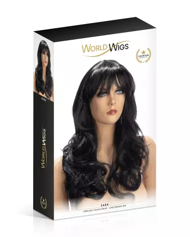 Perruque Zara Brun WORLD WIGS haute qualité, style naturel et élégant-2