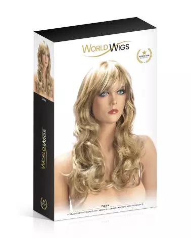 Perruque Zara Blond Mèches WORLD WIGS élégante et tendance-2