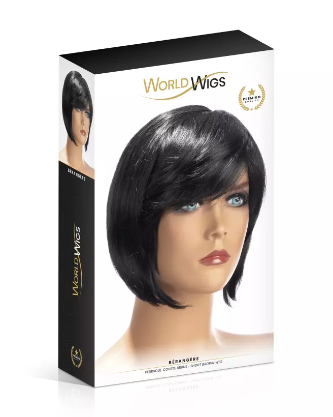 Perruque BERANGERE BRUN élégante de WORLD WIGS-2