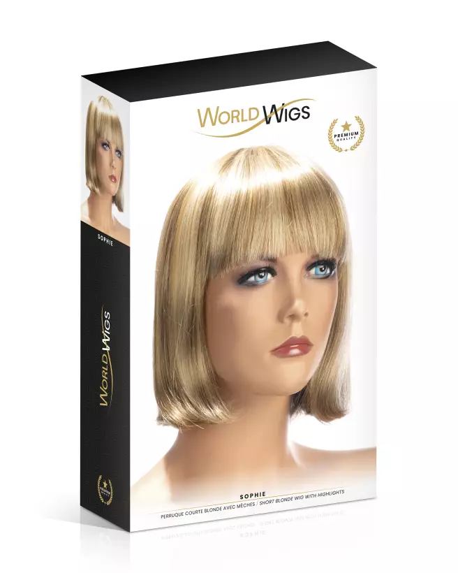 Image de la perruque SOPHIE BLOND MECHES de WORLD WIGS, style moderne et élégant-2