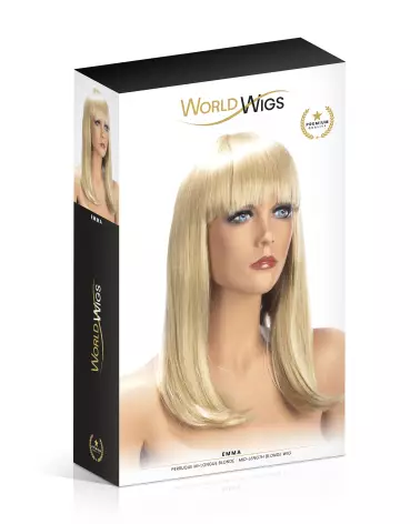 Perruque Emma Long Blond de World Wigs en style élégant-2