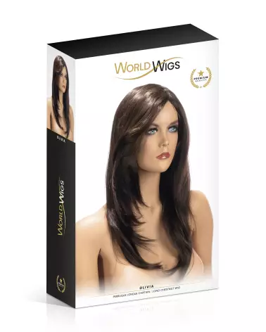 Perruque longue châtain Olivia de World Wigs pour un look élégant-2