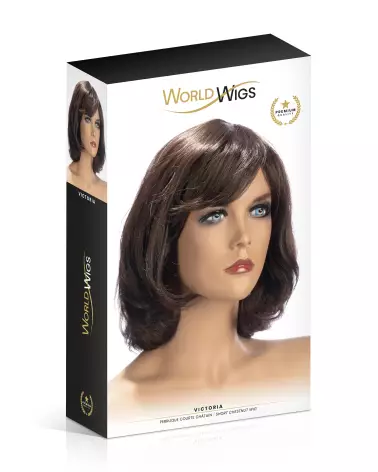 Perruque Victoria Mi-Longue style chat de World Wigs-2