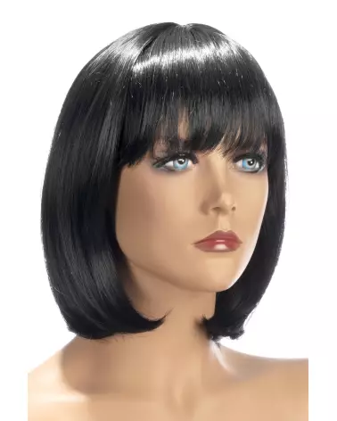 Perruque Camila Mi-Longue Brune World Wigs Style Naturel-1